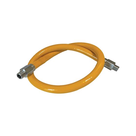 Picture of 1/2" x 60" ENCORE Gas Hose, S/S Braid PVC Coated